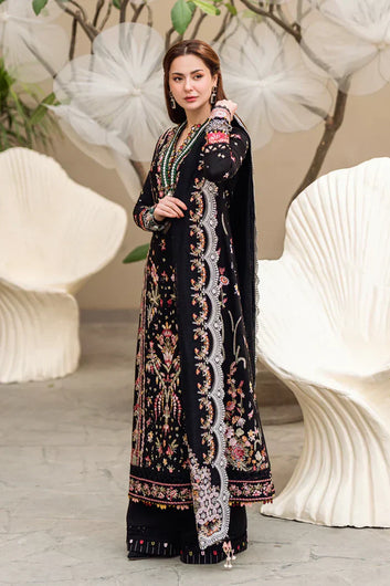 Jade-3PC LUXURY LAWN EMBROIDERED DRESS