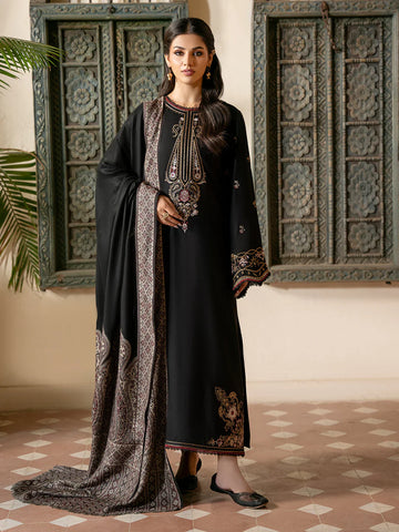 IZEL Embroidered Lawn 3pc Suit